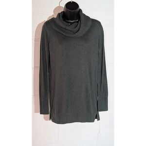 LOFT Petite Cowl Neck Long Sleeve Tunic Top super Soft Pullover Sweater Small